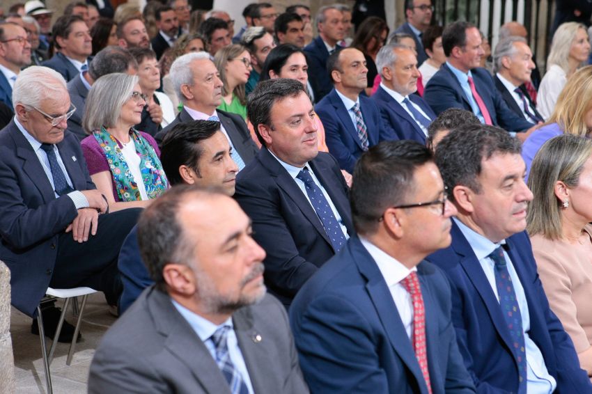 Formoso asistiu en Santiago ao acto de entrega das Medallas Castelao