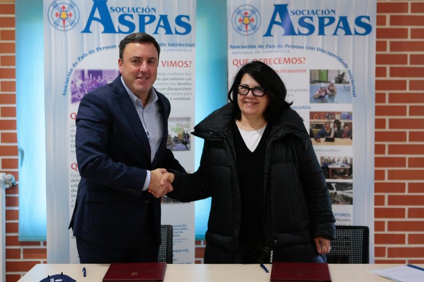 A Deputación destinará 140.000 euros para financiar o equipamento do novo centro de día e residencial de ASPAS en Santiago