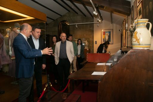 A Deputación da Coruña e o Museo Valle-Inclán da Pobra estudan fórmulas de colaboración para reforzar a proxección dunha das figuras clave da literatura española