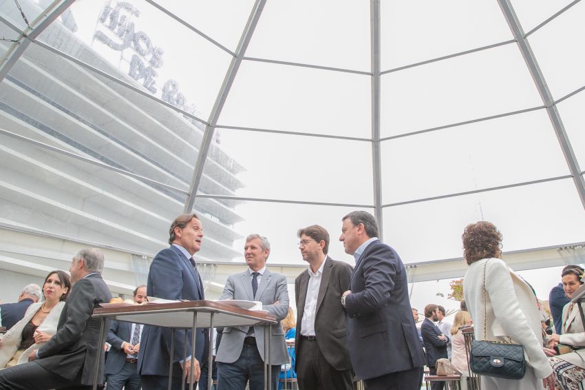 Formoso pon en valor o compromiso de Estrella Galicia coa súa terra na inauguración da nova fábrica da empresa no polígono de Morás