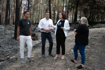 A Deputación apoiará con 200.000 euros ao Concello da Baña para o arranxo da estrada entre Lañas e O Pazo
