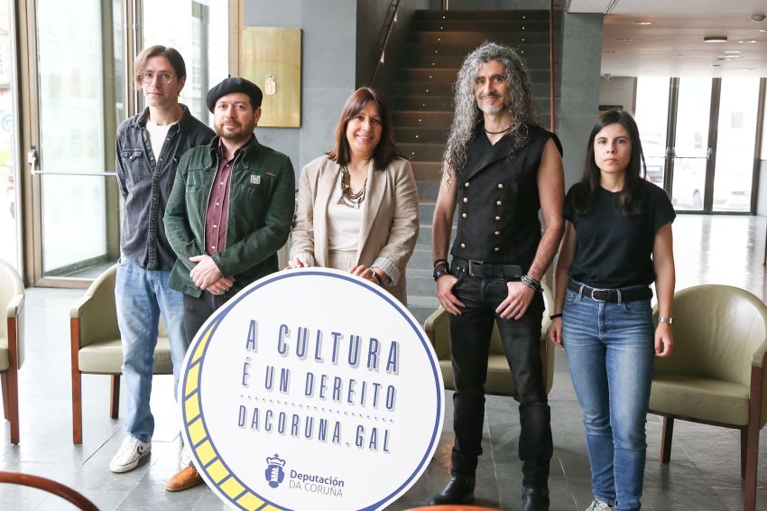 Cultura da Deputación celebra a Festa da Música con concertos de A Sombra dos Soños, Noar, MJ Pérez, Caldo e Moura en catro concellos da provincia
