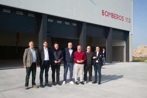 A Deputación e o Concello de Arteixo formalizan a entrega do novo parque de bombeiros de Morás, que reforzará a seguridade de 135.000 veciños da comarca coruñesa