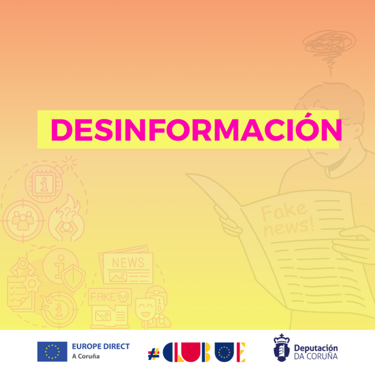 EUROPE DIRECT A Coruña inicia unha campaña de sensibilización contra a desinformación e de impulso da alfabetización dixital dirixida á mocidade