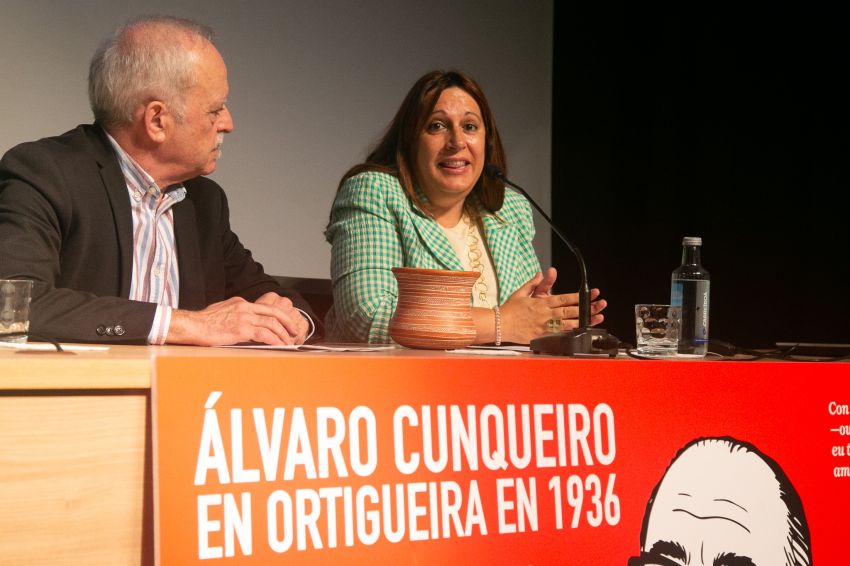 A deputada de cultura clausura o Congreso 