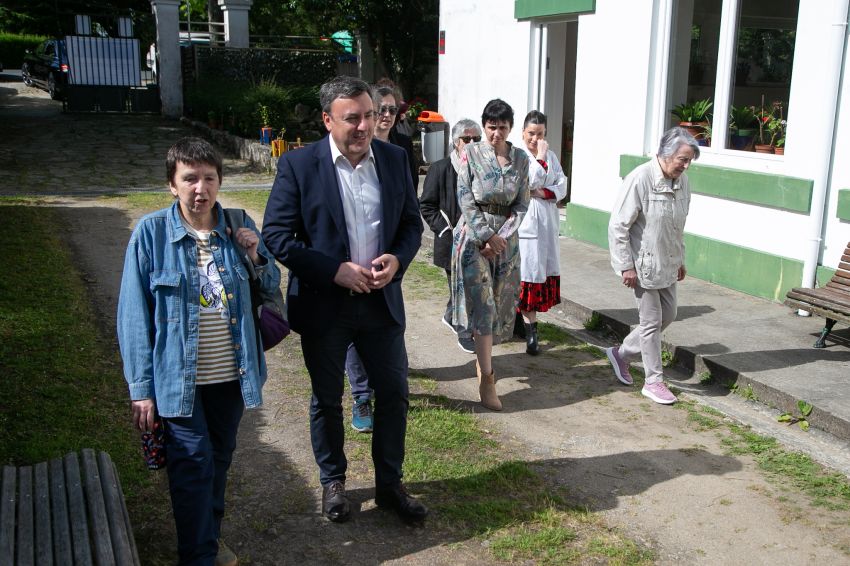 A Deputación da Coruña inicia a terceira fase das obras da travesía de Aneiros a Cabana, en Ferrol