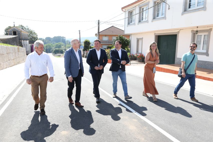 O Plan Único da Deputación acumula preto de 8 millóns de euros investidos en Coristanco, con 41 obras que melloran a calidade de vida da veciñanza