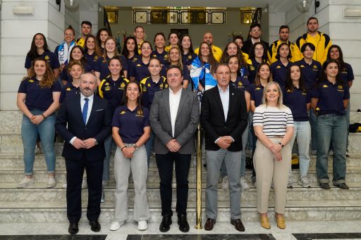 Formoso felicita as xogadoras e o corpo técnico do Deportivo Abanca polo regreso á primeira división do fútbol feminino