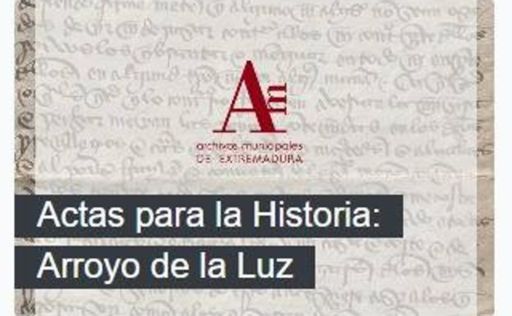 O Archivo da Deputación de Cáceres publica as Actas do Pleno do Concello arroyano