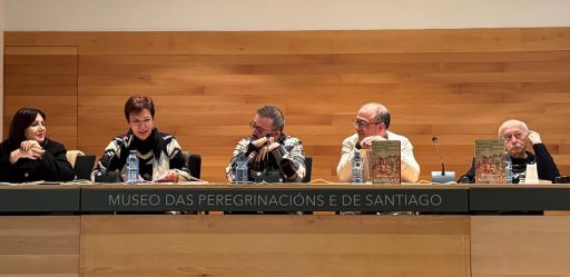 A deputada de Cultura participou na presentación do libro 'Personaxes da Galiza medieval IV' no Museo das Peregrinacións