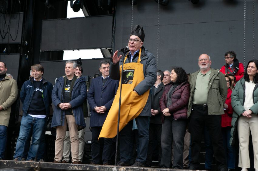 Regueira salienta na Festa da Filloa de Lestedo a “exaltación do produto, do territorio e da cultura” que supón esta cita gastronómica