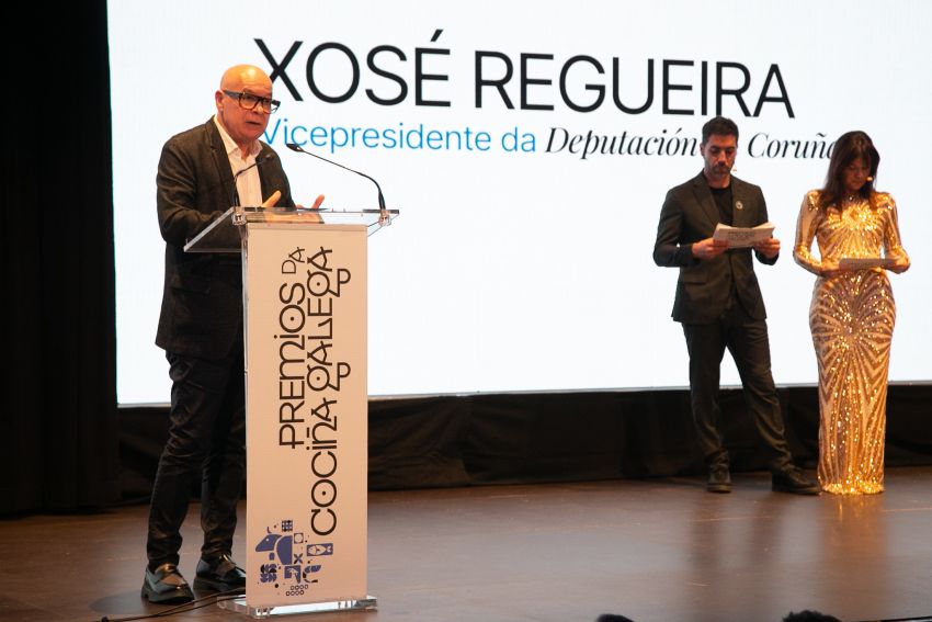 Xosé Regueira defende nos I Premios da Cociña Galega a unión de produto, territorio e identidade