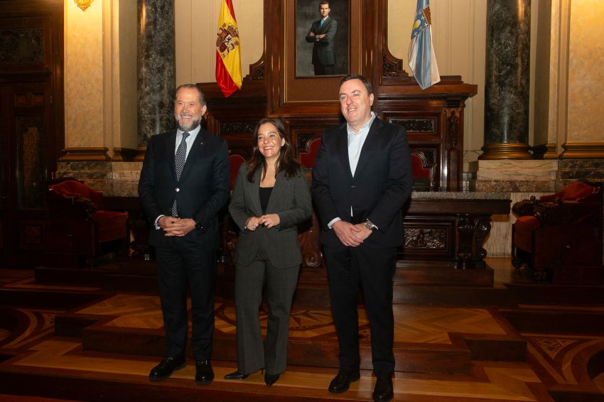 A Deputación da Coruña, disposta a colaborar co Concello e o Deportivo para modernizar o complexo deportivo de Riazor