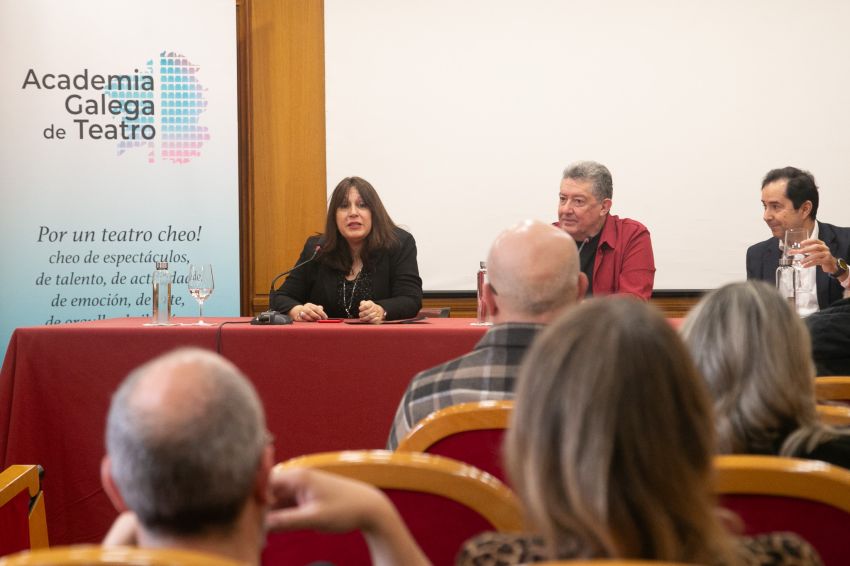Natividade González reivindica en Mariñán o teatro galego como «creatividade, lingua e cohesión social»