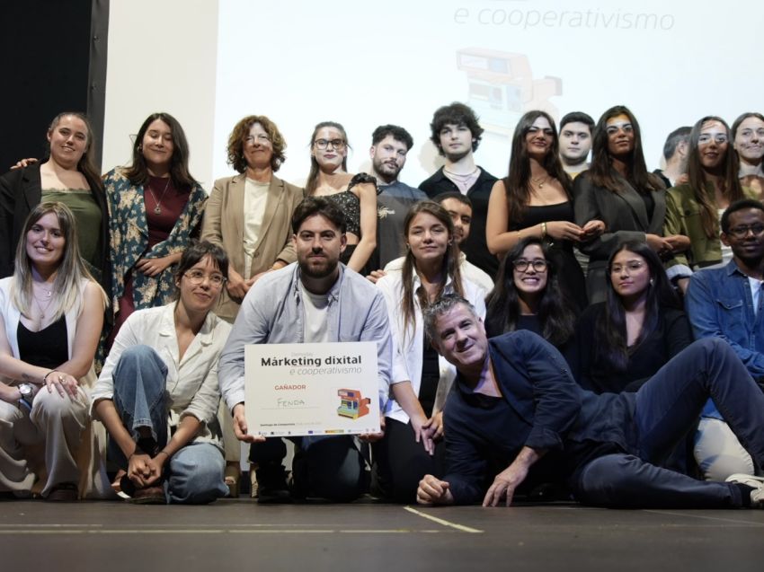 A cooperativa compostelá FENDA Studio Creativo, gañadora do Concurso de Proxectos de Cooperativas de Márketing Dixital impulsado pola Deputación da Coruña e Fundación Paideia
