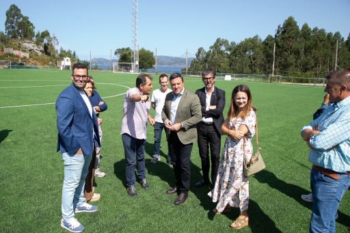 A Deputación da Coruña investiu 16 millóns de euros en Porto do Son na última década