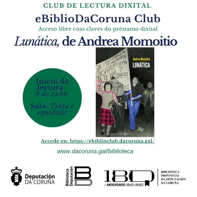 Lecturas e actividades dos Clubs virtuais da eBiblioDaCoruna