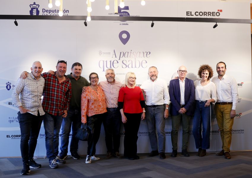 A Coruña conquista os “5 sentidos” do público bilbaíno que acudiu á presentación gastronómica da Deputación