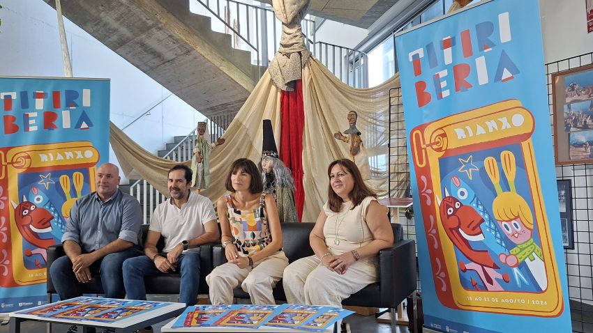 A Deputación colabora cunha nova edición de Titiriberia, que ofrecerá en Rianxo unha trintena de actividades arredor do teatro de monicreques