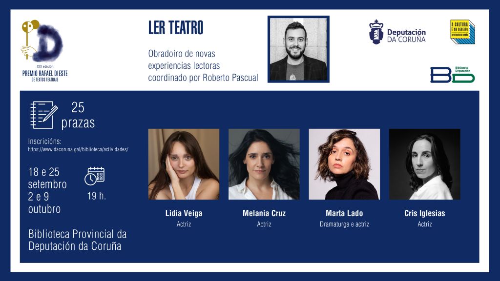 Ler teatro : Obradoiro de novas experiencias lectoras
