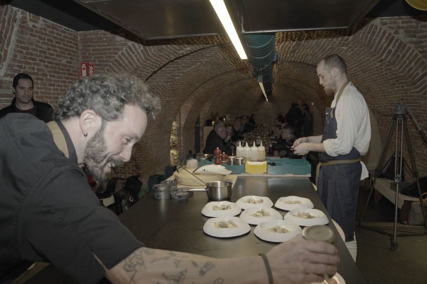 Os cociñeiros Iván Domínguez e Moncho Méndez amosan as potencialidades da alta gastronomía coruñesa en Madrid Fusión