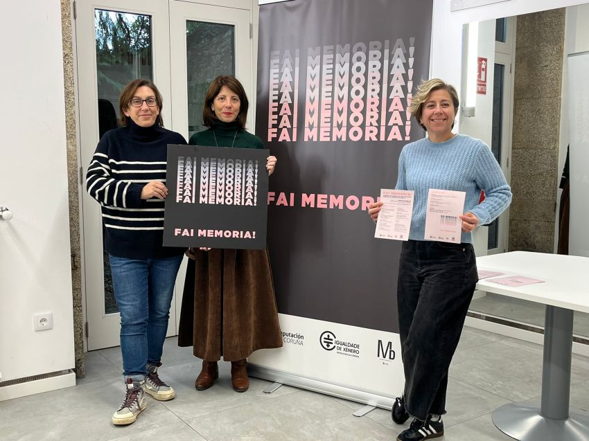 A Deputación presenta ‘Fai memoria’, unha xornada de formación para docentes arredor da memoria histórica