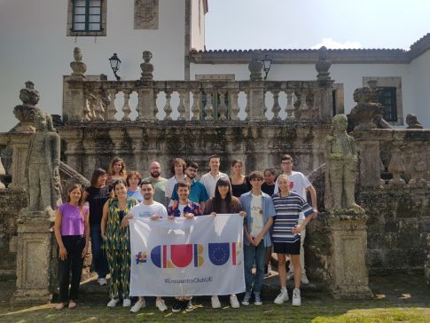 Conclúe o primeiro Encuentro ClubUE, un intercambio de experiencias e formación no que participaron mozos e mozas dos ClubUE de Asturias e A Coruña