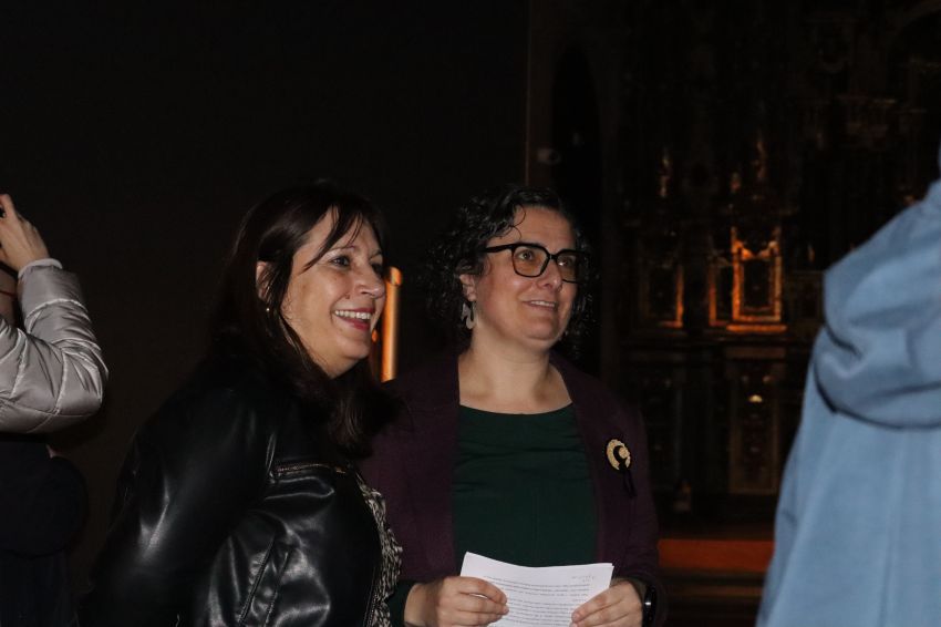 Natividade González reivindica o apoio da Deputación ás propostas culturais da USC na inauguración da exposición 'Organscape'