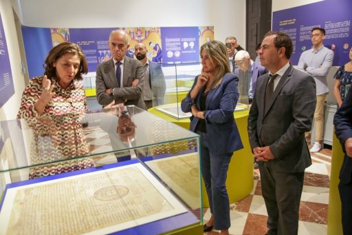 Milagros Tolón inaugura a mostra do AH de la Nobleza sobre os privilexios rodados de Alfonso X