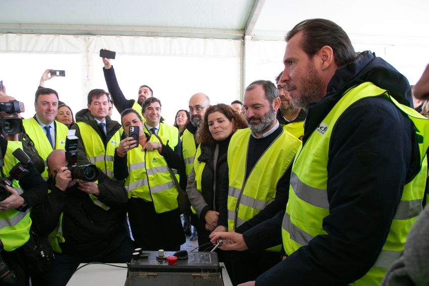 Formoso participou esta mañá na inauguración do novo tramo da A-54 entre Melide e Palas de Rei