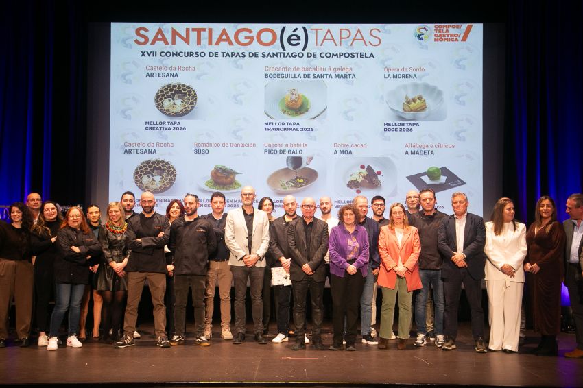 Regueira destaca Santiago(é)Tapas como ferramenta para desestacionalizar o turismo e poñer en valor o produto local e o talento da hostalaría