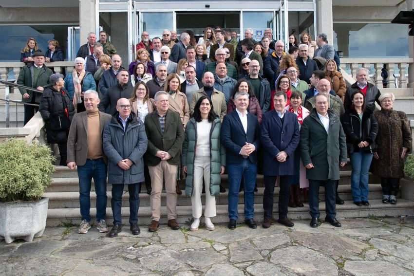 Regueira salienta na Festa da Filloa de Lestedo a “exaltación do produto, do territorio e da cultura” que supón esta cita gastronómica