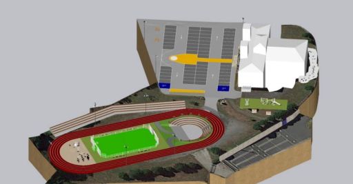 A Deputación e o Concello de Bergondo destinan 737.000 euros para construír unha área deportiva e de ocio na Senra