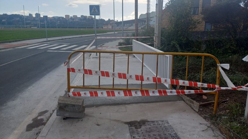 A Deputación da Coruña inicia as obras das pasarelas peonís das estradas DP 3612 e 3604, en Ferrol