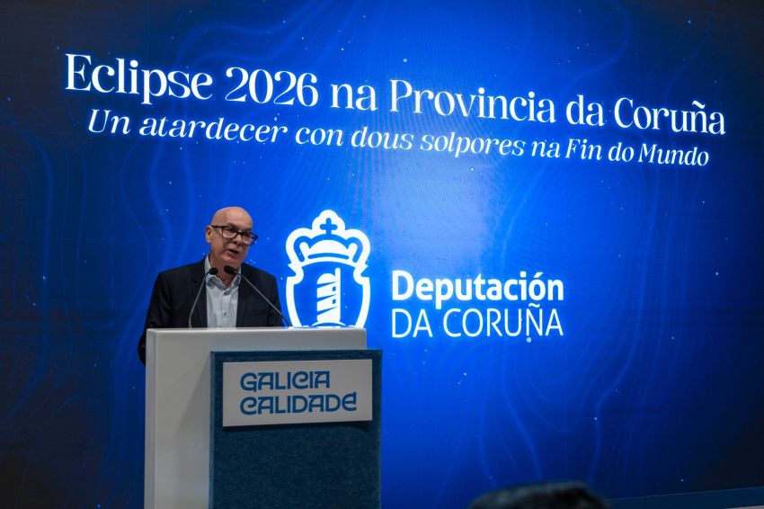 Xosé Regueira convida a visitar a provincia da Coruña aproveitando o potencial do turismo vencellado á astronomía