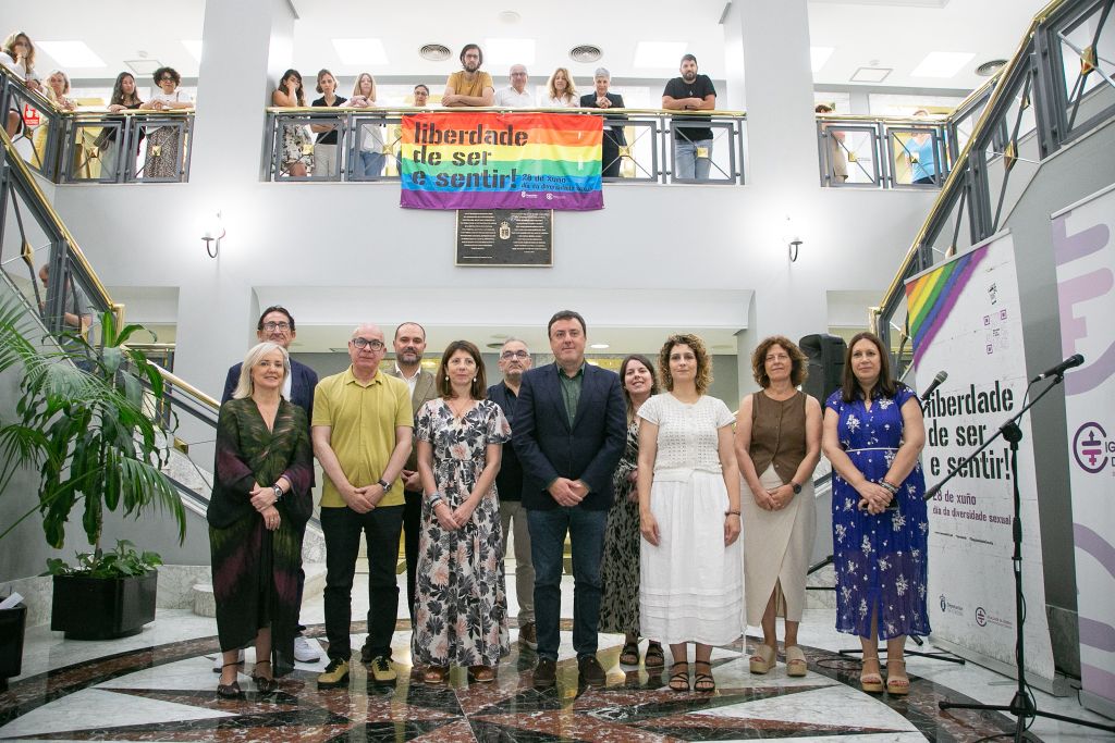 A Deputación conmemora o 28X, Día da Diversidade Sexual, defendendo a ‘Liberdade de ser e de sentir’