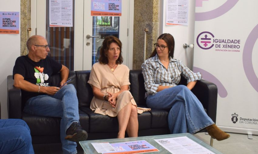 A Deputación presenta o foro “Praza no Ágora”, que abordará no papel da mocidade na crise democrática