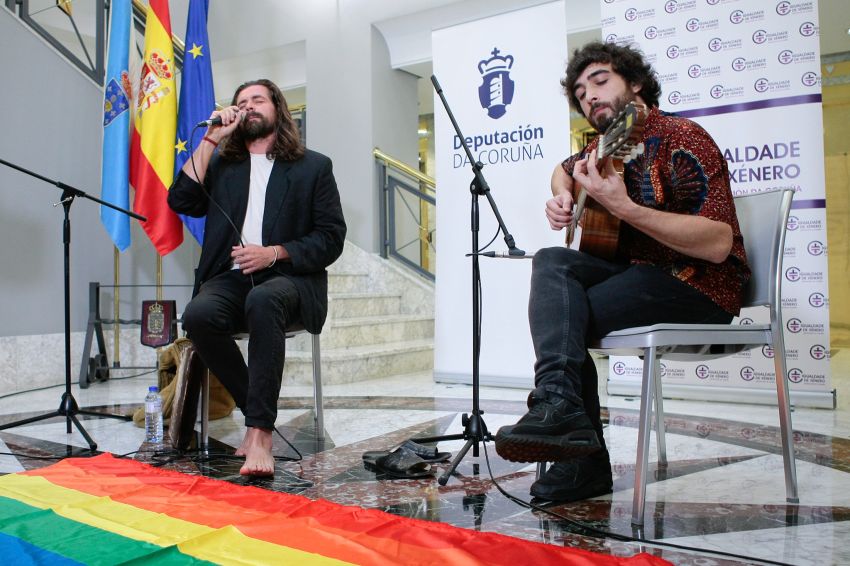 O 'Fado para Samuel' protagoniza o acto institucional do Día da Diversidade da Deputación da Coruña
