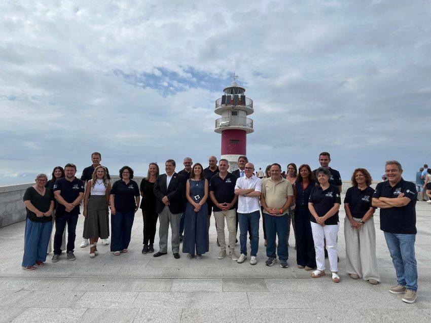 O vicepresidente da Deputación da Coruña reafirma o compromiso da institución co Xeoparque Cabo Ortegal durante a visita dos avaliadores da UNESCO