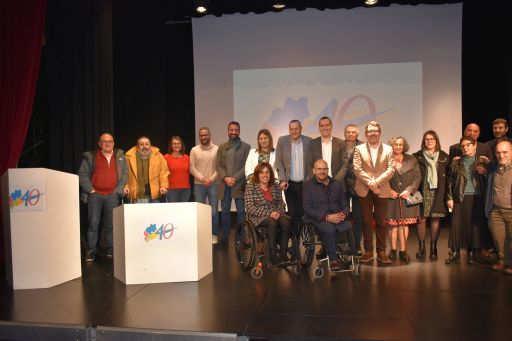 Ana Lamas celebra os 40 anos de compromiso coa inclusión de Adisbimur