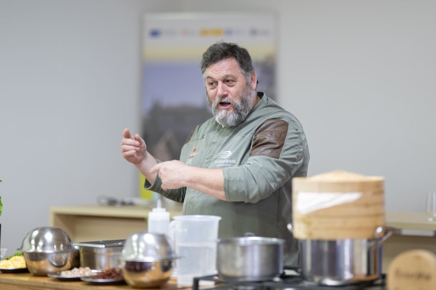 A Deputación leva a Cerceda modelos de gastronomía circular vinculados á Vía Verde Compostela–Tambre–Lengüelle