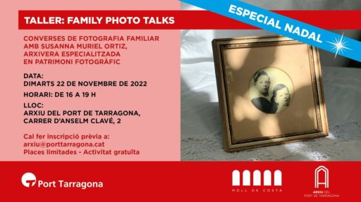 O Arxiu del Port de Tarragona organizará un taller sobre fotografia familiar