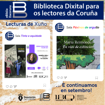 Lecturas e actividades dos Clubs virtuais da eBiblioDaCoruna