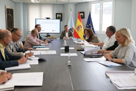 A Deputación destaca o labor de intermediación laboral de COGAMI durante a visita ás súas instalacións no edificio da Milagrosa