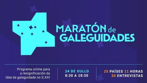 A Deputación da Coruña organiza o 1º Maratón de Galeguidades, un evento online para pór en valor as múltiples identificacións con Galicia que existen arredor do mundo