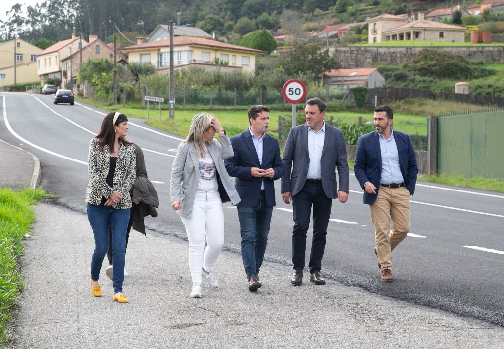 A Deputación da Coruña licita por 279.728 euros da última fase das obras de mellora da estrada DP 1105 en Boiro