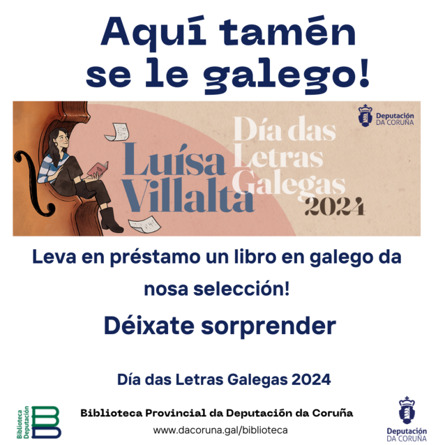 A Deputación celebra as Letras Galegas cunha programación especial na Biblioteca Provincial