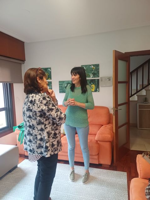 A Deputación da Coruña apoia o labor social da Casa de Familia 'Ciudad Jardín' da Asociación Dignidad en Ferrol