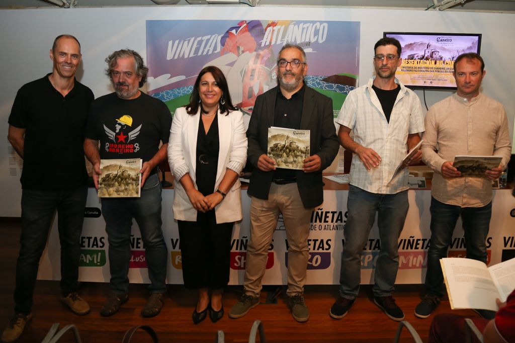 A Deputación presenta en ‘Viñetas desde o Atlántico’ o cómic Historia do Mosteiro de Caaveiro. Un lugar milenario no corazón das fragas do Eume