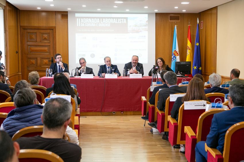 A Deputación da Coruña destaca o papel dos graduados sociais como peza clave no funcionamento da xustiza social e laboral